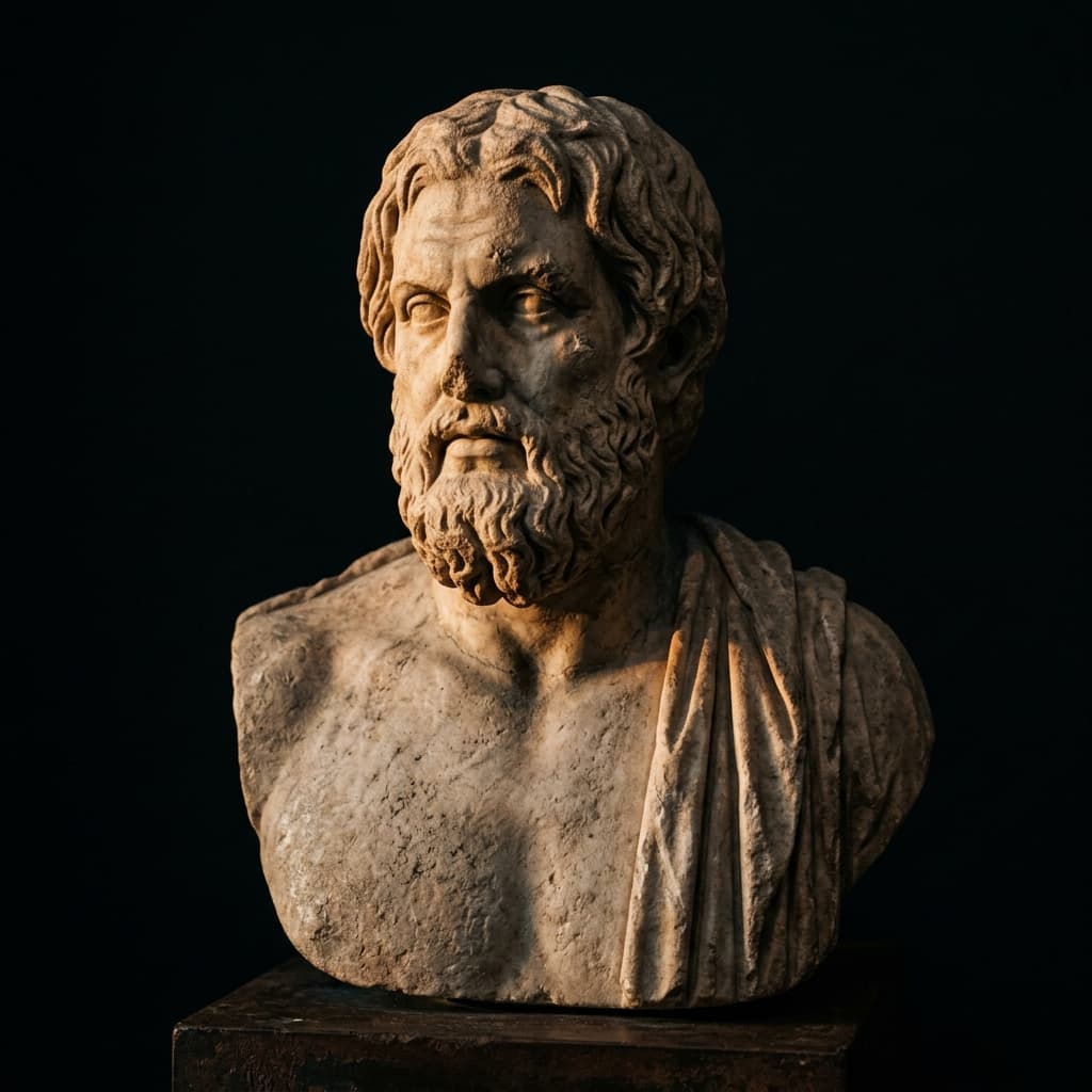 Greek Bust Background